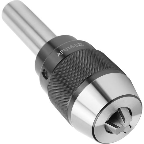 Mandrin de perçage à serrage automatique intégré pour fraiseuse à queue droite APU16-C25 (1/5)