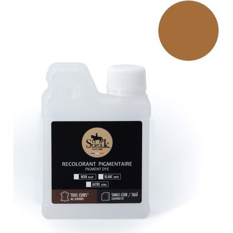 Pittura Pelle/Similpelle (250ml, 12-MARRONE CHIARO) - SOFOLK - Manutenzione per Sedile e Volante di Auto, Divano, Scarpe (1/4)
