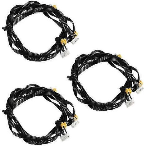 Câble à double vis-mère pour axe Z pour imprimante 3D, métal et plastique, 1,5 m, noir, compatible CR-10, CR-10S, CR-10X, CR-10PRO et Ender-3