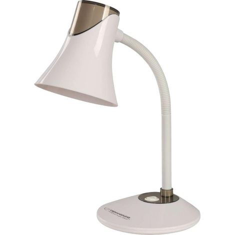 Northix Lámpara de Escritorio Ajustable Blanco 40,7 cm