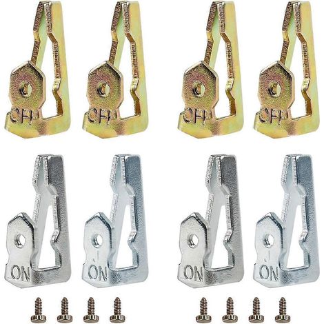 Lot de 2 interrupteurs à minuterie de rechange (4 ON / 4 OFF / 8 vis) (1/5)