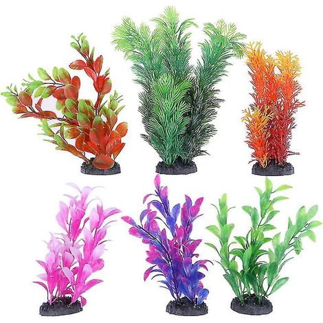 6-teiliges Aquarium-Dekorationsset (1/3)