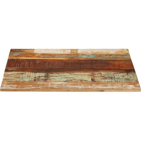 Dessus de table  Dessus de bureau  Plateau de table rectangulaire 70x80 cm 15-16 mm Bois récupéré