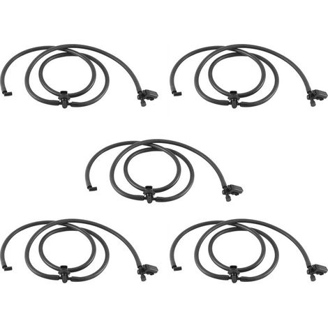 Adecuado para 5 mangueras de boquilla de limpiaparabrisas nuevas marca A1698600492, compatible con - A W169 2004-12 / B W245 2005-11 tipo sin calefacción (1/4)