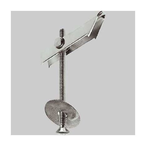 ANCORA A SOFFITTO ACCIAIO CON VITE DOPPIA 'BK-DD' - M6