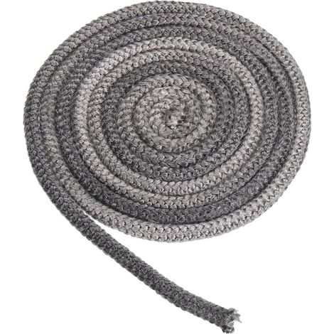 3/8"x 118" Bois Poêle Joint pour Poêles Feu Place Porte Noir (1/5)