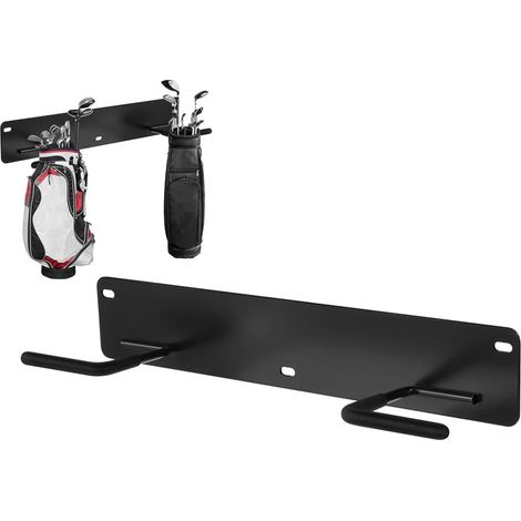 Organisateur de sac de golf mural - Rangement robuste et peu encombrant - Pour garage, salon, homme, femme, golfeur, amateur (1/5)