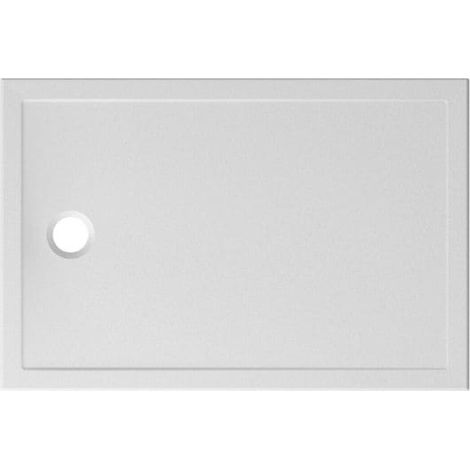 Piatto doccia 80X120 h.3 in ceramica bianco opaco Docciatre Plus (1/5)