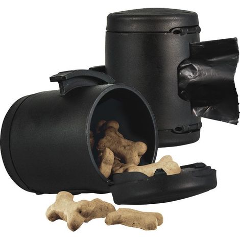 Flexi Multibox für Flexi Leinen schwarz Automatikleine