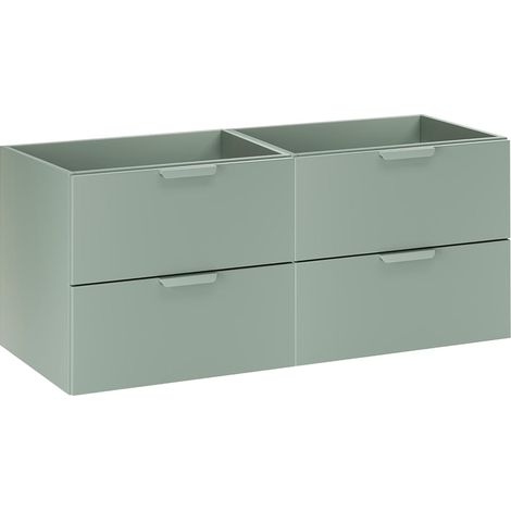 Meuble sous-vasque 120cm Oria Vert mat (1/5)