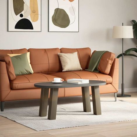 vidaXL Coffee Table Legs 4 pcs Natural Steel 30 cm Steel (1/5)