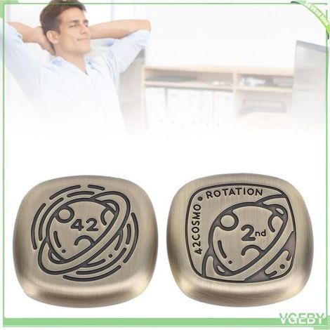 Curseur du bout des doigts - FAFEICY - Métal - Retour tactile - Soulage le stress - 40x40x10mm (1/5)
