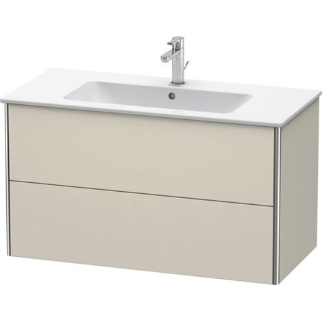 Duravit XSquare Vanity, meuble sous-lavabo mural 101,0 x 47,8 cm, (1/3)
