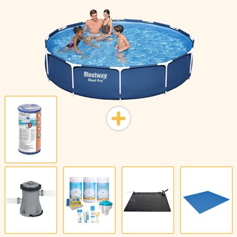 Bestway Bestway Steel Pro Ronde - 366x76 cm - 6-pièces  S22103 (1/3)