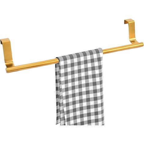 Porte-serviettes à fixer sur une porte, sans perçage, au-dessus d'un m (1/5)