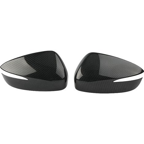 Cubiertas de espejos laterales de fibra de carbono ABS para CX-3 (modelos 2016, 2017, 2018, 2019 y 2020) (1/2)