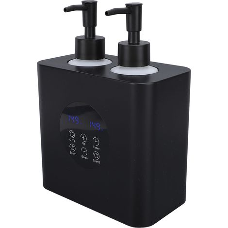 Chauffe-huile de massage professionnel, chauffe-huile corporelle électrique avec flacons d'huiles essentielles pour spa, salon de coiffure et barbier (prise européenne). (1/5)