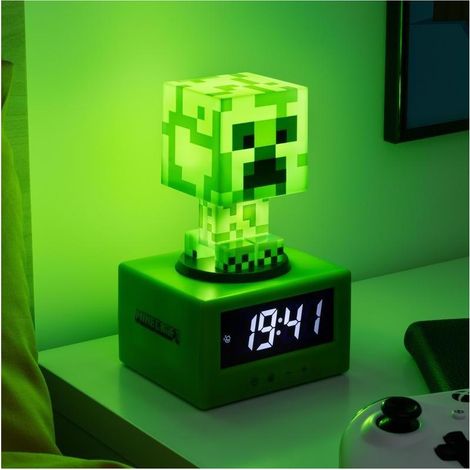 Paladone Creeper Icon Sveglia digitale Verde (1/4)