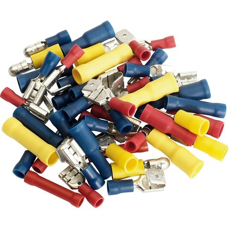 Draper 50-Piece Terminal Assortment Kit (Model 50002) for Electrical Terminals and Connectors (1/2)