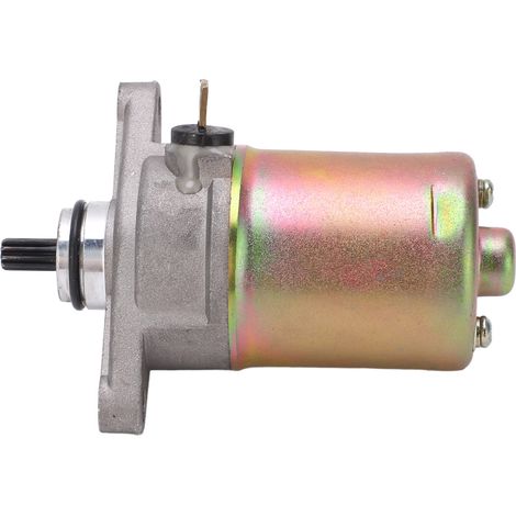 Moteur de démarreur électrique pour moto, remplacement GY6-50/60/80cc, karting, scooter, quad et SSV (1/5)