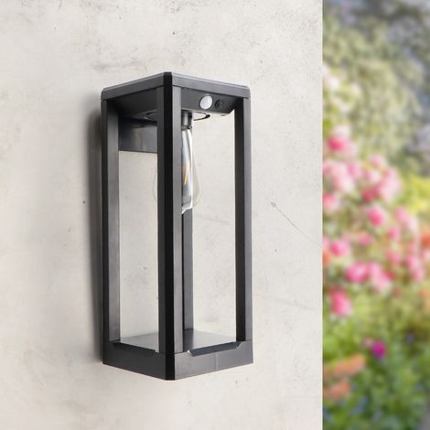 IluminaShop - Aplique LED Solar 2,5W con Sensor de Moviento IP54 Blanco Calido 3000K (1/3)