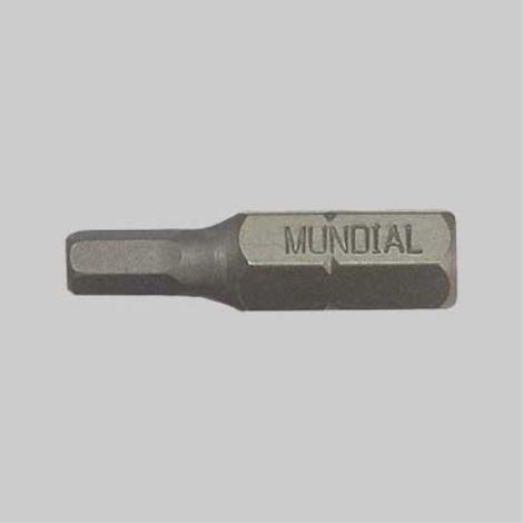 Inserto per viti esagono 1/4" mundial 5 mm (12 pezzi) MUNDIAL