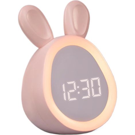 Réveil Mignon de Table pour la Chambre à Coucher Veilleuse Nuit (1/5)