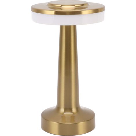 Lampe de bureau vintage en métal, rechargeable par USB, tactile, lampe de chevet pour bar, karaoké, hôtel, café, tricolore (1/5)