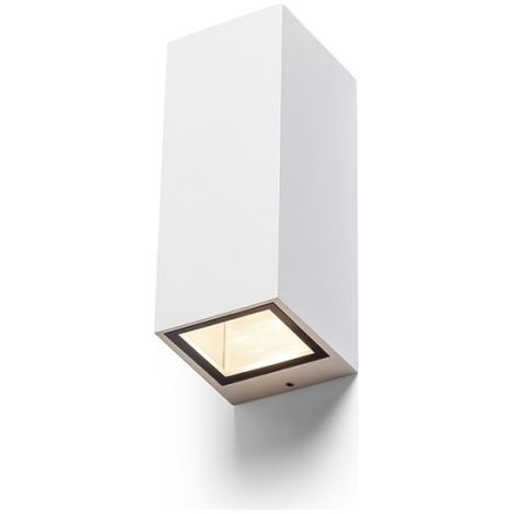 Lampada applique DESMOND II da parete grigio argento  230V GU10 2x35W IP44