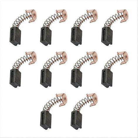 Lot de 10 balais de charbon 5x8x12 mm pour meuleuse d'angle G720 - Accessoires pour outils électriques (1/5)