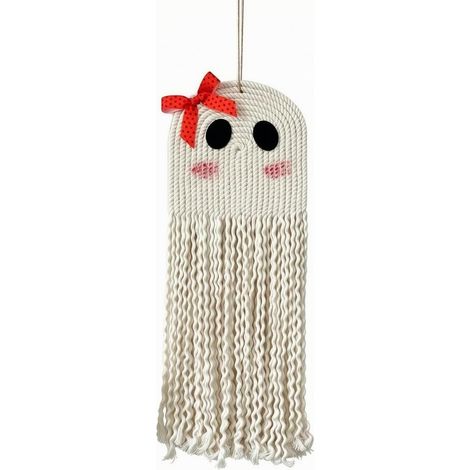 Cute Macrame Spirit, Bohemian Chic Style, Lightweight, Halloween Hanging, Door Hanging, Family (1/5)