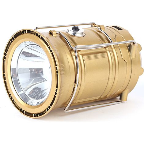 Lampe de camping LED solaire GLiving, lanterne de camping LED étanche / lampe de camping LED (1/5)