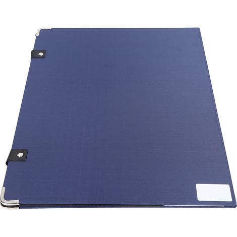 Panneau à pince en plastique rigide avec clip pour étudiants, artistes débutants, peinture, dessin, croquis 6K‑M Double Dos (Bleu) (1/5)