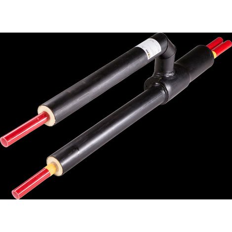 INSULPEX Y-pipe (PE-Xa) SDR11 2 x 75/225 - 75/140, 90 degrés