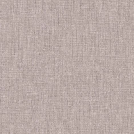 Papier peint uni brun taupe Tapisserie chic intissée satin idéale pour salon Papier peint aspect textile monochrome pour couloir (1/4)
