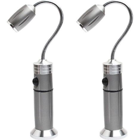 Grillleuchte mit Magnetfuß, geeignet für Camping im Freien, hitzebeständig, wasserdicht (IP44), 360° flexibel