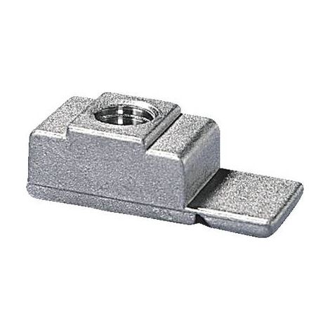 Goujon et tige filetée Rittal m8 rack nut zinc die-cast gris (1/2)