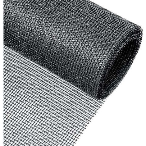 Rouleau Moustiquaire 120 X 250 Cm, Tissu Moustiquaire Au Mètre Pour Fenêtres, Réglable Et Durable Fibre De Verre, Anti Rayures, Gris pour Porte Terrasse Cuisine (1/4)