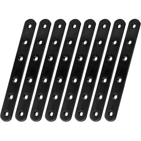 8 Pièces Equerre Fixation,Support d'angle en L FormeFixation Équerre (20 175 2.5mm) (1/4)