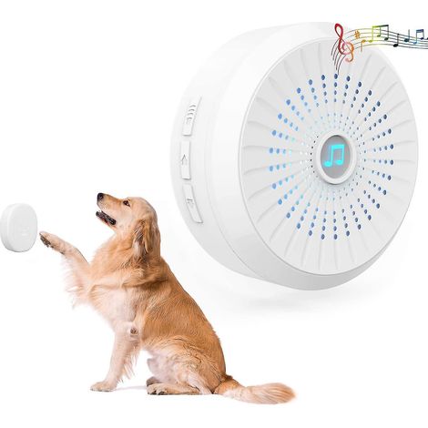 Sonnette sans fil pour chien, sonnette tactile sans fil pour l'apprentissage de la propreté. (1/5)