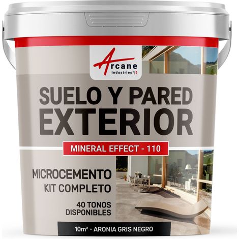 Microcemento para exteriores: suelos, muros, terrazas, balcones, escaleras