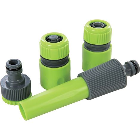 Silverline Hose Connector Set 5pce 394989 (1/4)