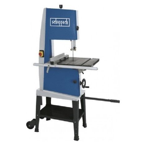 Sierra cinta banco para cortar madera 400V 1100W corte 205mm Scheppach BASA3 (1/5)