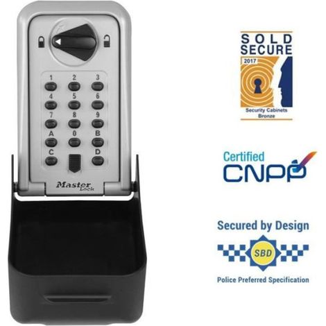Boite a clés sécurisée certifiée - Format XL - MASTER LOCK (1/5)