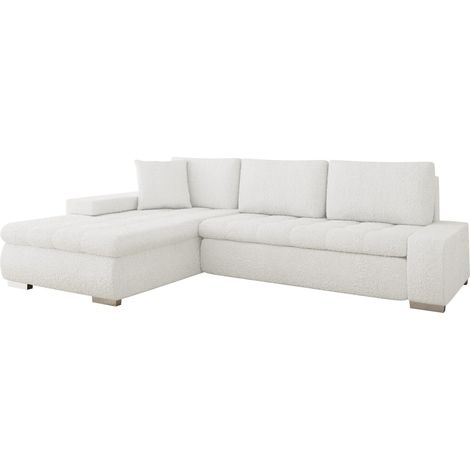 Canapé d'angle Comfivo 147, Baloo 2073, Fonction de couchage, Boîte de literie, 302x213x80cm, 0 (1/5)