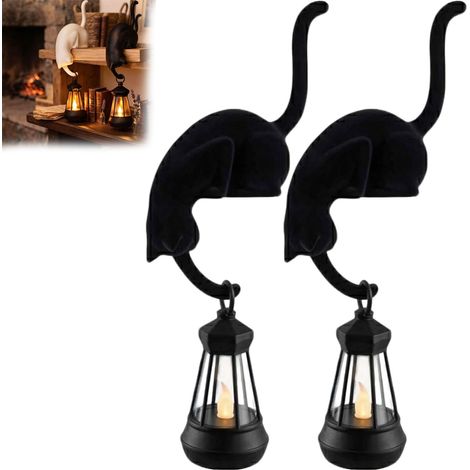 Lanterne de bibliothèque en forme de chat, décoration mignonne (A2)