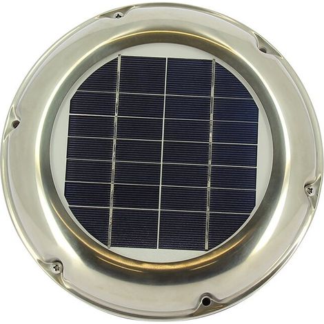 Aireador Solar Extractor en Inox - Optima