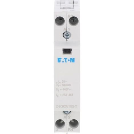 Installationsschütz Eaton z-sch 1mu 1z+1r 24VAC 25A 65 mm