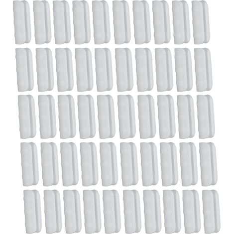 50 pièces attaches pour serre en film 10cm résistantes à la chaleur, clips pour tuyaux de jardinage et structure (1/5)