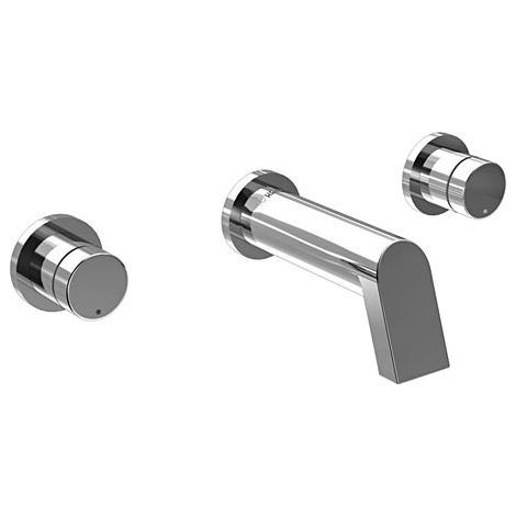 HANSA HANSASTELA Fertigmontageset Waschtisch-Wandbatterie für Wandeinbau, DN 15 chrom 57212103 (1/3)